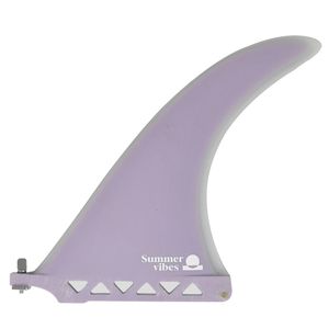Summer vibes 8" Fibreglass Single Fin - Lilac