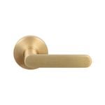 Ikonic Oslo Brushed Brass Oslo Dummy Lever
