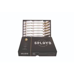 Splayd Black Label Gold Mirror 6 Piece Set