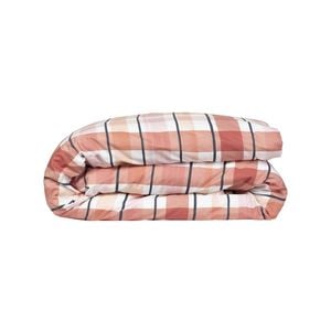 Ecology Isla Quilt Cover Size Super King Clay/Pink Bedding