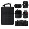 Catzon 6pcs Car Seat Storage Bag Tactical Anti Sag Panel Cars-black