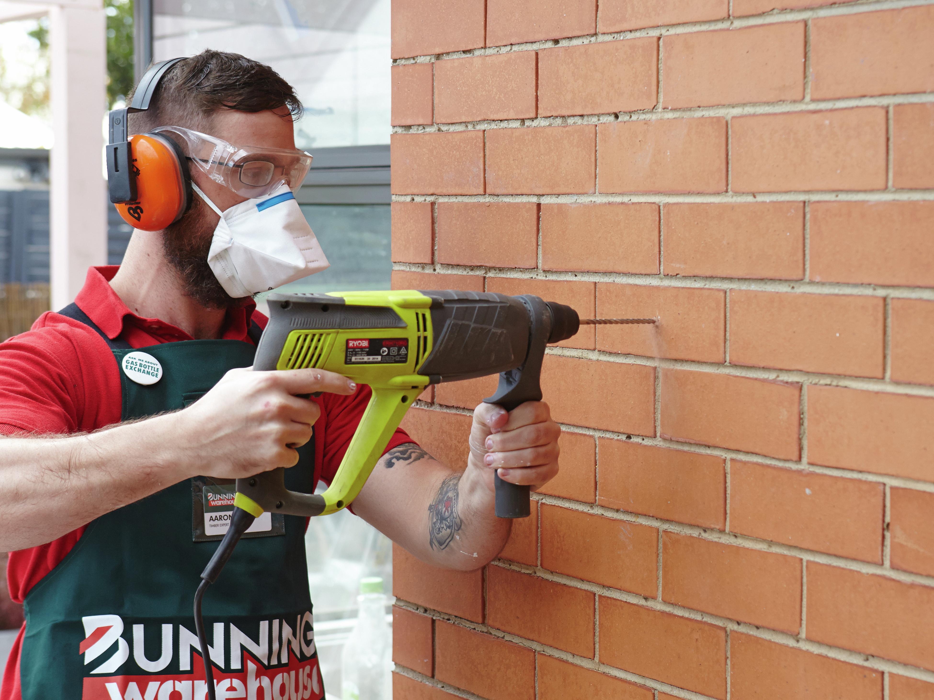 How To Drill Into Bricks Bunnings Australia