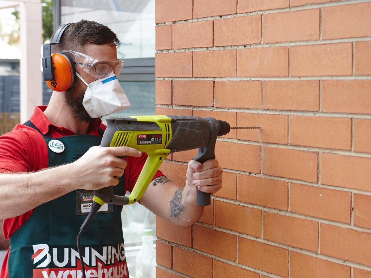 How To Drill Into Bricks Bunnings Australia