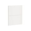 Kaboodle 600mm Vanilla Essence  V-Groove 2 Drawer Panels