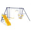 Plum Play Au 5unit Metal Swing With Slide Multi Activity Outdoor Playset Kids