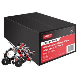 Delfast 8 x 75mm Washered Drive Pin