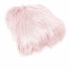 Mia Luxury Long Hair Faux Fur Throw Rug 127 X 152 Cm Pale Pink