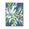 Artey | Blue Tropics I - Framed Canvas - Natural Frame - 45 x 60cm