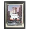 Unigift Brooklyn Wooden/Glass Picture Photo Frame 15x20cm Black/Gold
