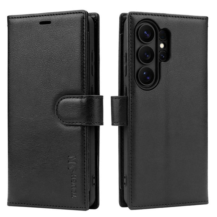 Tough On for Samsung Galaxy S26 Ultra Flip Wallet Leather Case