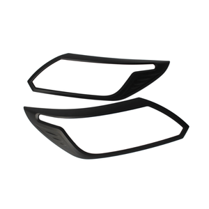 Black Headlight Covers For Nissan Navara Np300 D23 2020-2021