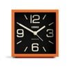 Newgate Cube Mantel Clock-pumpkin Orange