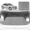 6D Diamond Car Boot Mat for Ford Falcon (BA BF)2002-2008-Cargo Mat-Grey-Outback GT
