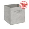 Flexi Storage Clever Cube 270 x 280 x 270mm Light Grey Compact Fabric Insert