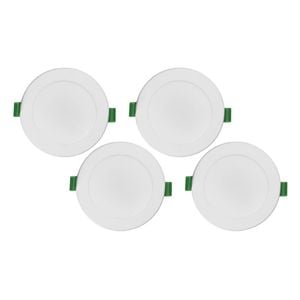Click 8W 90mm CCT LED Downlight - 4 Pack