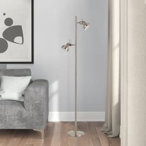 Telbix Nickel Carson Floor Lamp