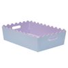Stakt 4.2L Blue/Lilac Two Tone Scallop Storage Basket