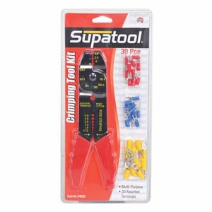 Supatool 30 Piece Crimping Plier Set With Terminals