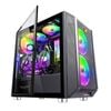 Armaggeddon Pc Case Tessaraxx Core 1 Air Mirco-atx Gaming Glass Side Panel Black