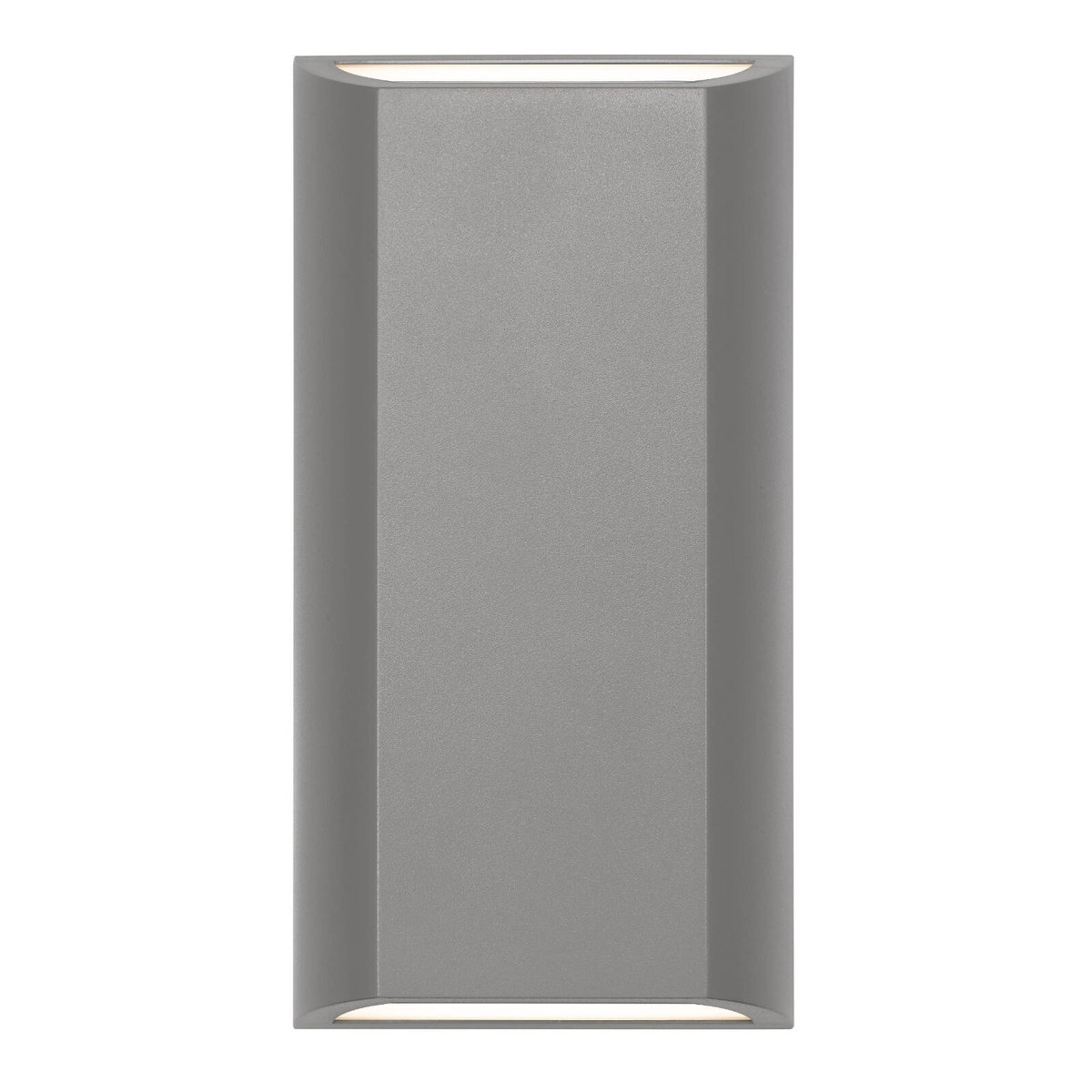 Telbix Silver Bloc Exterior Led Up-Down Wall Lamp - Bunnings Australia