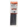 Crescent 370mm x 4.8mm Black Cable Ties - 100 Pack