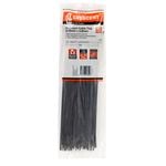 Crescent 370mm x 4.8mm Black Cable Ties - 100 Pack