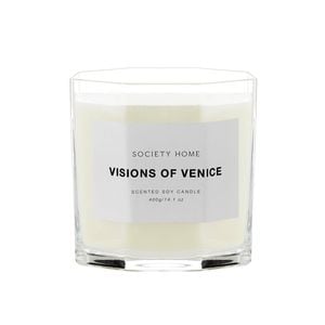 Society Home Visions Of Venice Scented Soy Candle