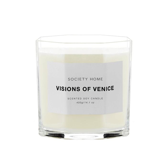 Society Home Visions Of Venice Scented Soy Candle