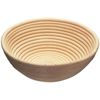 Davis & Waddell Round Rattan Bread Proving Basket Bread Proofing Baking - 22cm - Natural | 22X22X8.5cm | Rattan Proving Basket