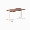 Desky Fixed Height Hardwood Office Desk Wheat Frame 120cm