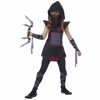 Fearless Ninja Stealth Japanese Warrior Book Week Girls Costume XL
