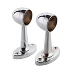 Sandleford 25mm Chrome Pillar End - 2 Pack