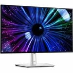 Dell UltraSharp U2424HE 24" Class Full HD LED Monitor - 16:9 - Silver - 23.8" Viewable - In-plane Switching (IPS) Technology