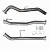 Ignite Exhausts Dpf Back For Nissan D23 Navara Series 5 Np300 3" With Straight Pipe Only Raw Aluminised Steel