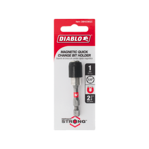 Diablo 60mm 1/4 Hex Magnetic Quick Change Bit Holder
