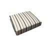 Bloomington 250TC Printed 100% Combed Cotton Percale Sheet Set Stripe Ivory Single