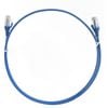 4Cabling 2m CAT6 Ultra Thin LSZH Ethernet Network Cable - Blue