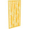 ProtectorAl 300-1200w x 1201-2400h Dark Yellow/Gloss White Bamboo Unframed Composite Deco Panel