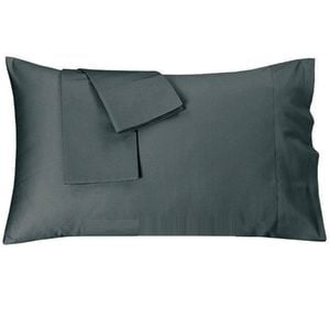 Fitted Sheet Set, 2000TC, Soft Comfort, King Single - Grey