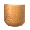 Borralheira 140 x 130mm Hammered Orange Indoor Ceramic Pot