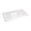 Vogue Gastronorm Lid Clear Polycarbonate 1/4 Gn Commercial Kitchen Food Storage