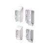 PEAK White Aluminium Deck Balustrade Stair Bracket Kit