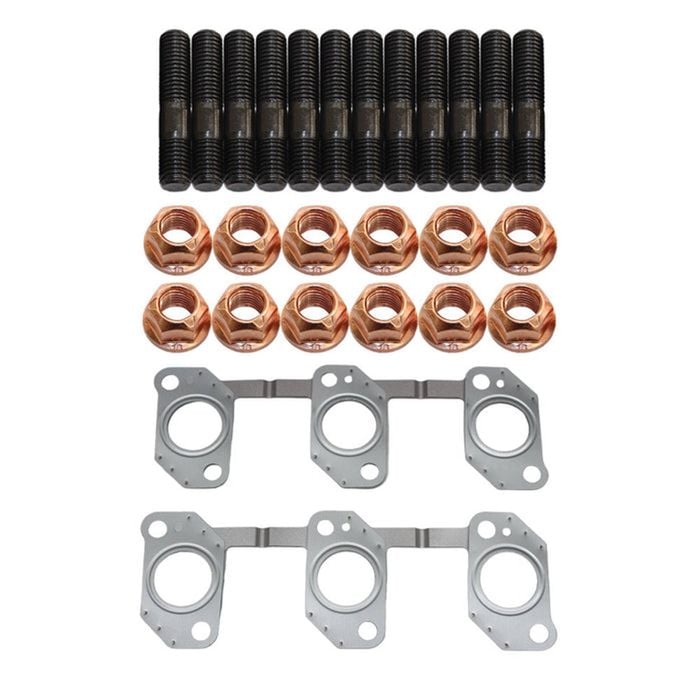 Permaseal Exhaust Manifold Installation Stud & Gasket Kit For Toyota Landcruiser 80 Series Hdj80/hdj81 1hd-t 4.2l