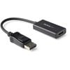 Startech.com Displayport To Hdmi Adapter, 4k 60hz Hdr10 Active Displayport 1.4 To Hdmi 2.0b Converter