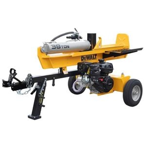 DEWALT 38 Ton Log Splitter, Kohler 429cc Engine, 13 Sec Cycle, 26" Log Capacity, Horizontal & Vertical Operation