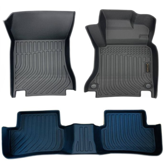 Vehiclab Mercedes CLA - 2015 - 2019 - X117 - Shooting Brake - 3D/5D All Weather Moulded Car Floor Mats
