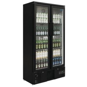 Polar G-Series Upright Back Bar Cooler with Hinged Doors 490Ltr - Commercial Drink Fridges