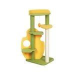Pawz Scratching Post Plush Cat Tree 100CM Green