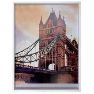 Frankie & Me Wooden Poster Picture Frame Home/Office Photo Decor 45x60cm White