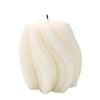 Urban Swirl 10cm Vanilla Scented Candle Home Fragrance - Cream